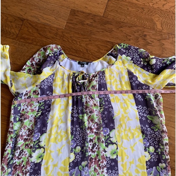 Elementz Women Floral Blouse size 2X - Picture 6 of 13